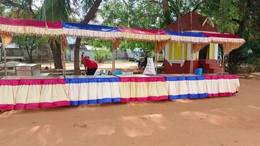 popcorn stall decoration